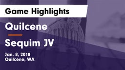 Quilcene  vs Sequim JV Game Highlights - Jan. 8, 2018