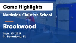 Northside Christian School vs Brookwood  Game Highlights - Sept. 13, 2019