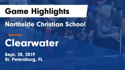 Northside Christian School vs Clearwater  Game Highlights - Sept. 28, 2019