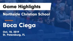 Northside Christian School vs Boca Ciega Game Highlights - Oct. 10, 2019
