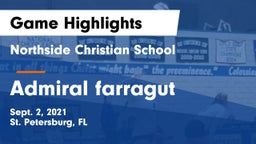 Northside Christian School vs Admiral farragut Game Highlights - Sept. 2, 2021