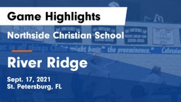 Northside Christian School vs River Ridge  Game Highlights - Sept. 17, 2021