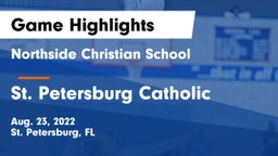 Northside Christian School vs St. Petersburg Catholic  Game Highlights - Aug. 23, 2022
