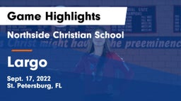 Northside Christian School vs Largo  Game Highlights - Sept. 17, 2022