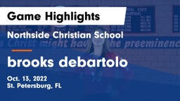 Northside Christian School vs brooks debartolo Game Highlights - Oct. 13, 2022