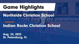 Northside Christian School vs Indian Rocks Christian School Game Highlights - Aug. 24, 2023