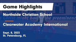 Northside Christian School vs Clearwater Academy International Game Highlights - Sept. 8, 2023