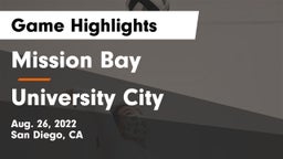 Mission Bay  vs University City  Game Highlights - Aug. 26, 2022