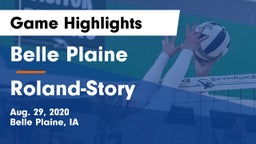 Belle Plaine  vs Roland-Story  Game Highlights - Aug. 29, 2020