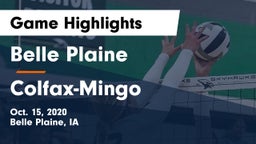 Belle Plaine  vs Colfax-Mingo  Game Highlights - Oct. 15, 2020