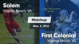 Matchup: Salem vs. First Colonial  2016