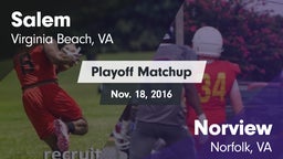 Matchup: Salem vs. Norview  2016