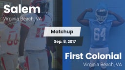 Matchup: Salem vs. First Colonial  2017