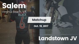 Matchup: Salem vs. Landstown JV 2017