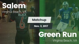 Matchup: Salem vs. Green Run  2017