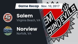 Recap: Salem  vs. Norview  2017