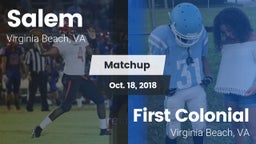 Matchup: Salem vs. First Colonial  2018