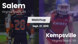 Matchup: Salem vs. Kempsville  2019