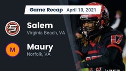 Recap: Salem  vs. Maury  2021