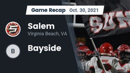 Recap: Salem  vs. Bayside  2021