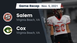 Recap: Salem  vs. Cox  2021