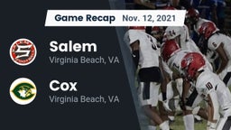 Recap: Salem  vs. Cox  2021