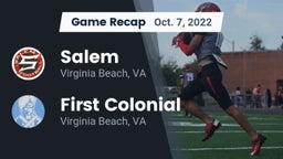 Recap: Salem  vs. First Colonial  2022