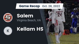 Recap: Salem  vs. Kellam HS 2022
