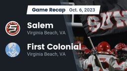 Recap: Salem  vs. First Colonial  2023