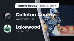 Recap: Colleton County  vs. Lakewood  2017