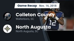 Recap: Colleton County  vs. North Augusta  2018