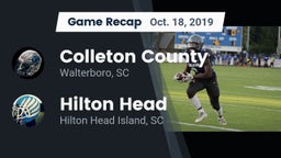 Recap: Colleton County  vs. Hilton Head  2019