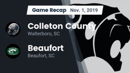 Recap: Colleton County  vs. Beaufort  2019