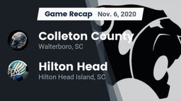 Recap: Colleton County  vs. Hilton Head  2020