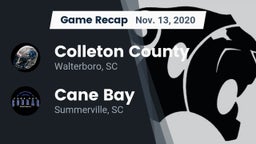 Recap: Colleton County  vs. Cane Bay  2020