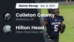 Recap: Colleton County  vs. Hilton Head  2021