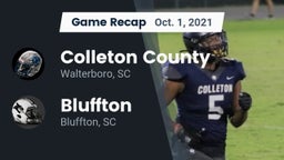 Recap: Colleton County  vs. Bluffton  2021