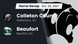 Recap: Colleton County  vs. Beaufort  2021