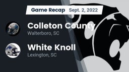 Recap: Colleton County  vs. White Knoll  2022