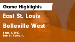 East St. Louis  vs Belleville West  Game Highlights - Sept. 1, 2022