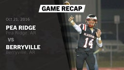 Recap: Pea Ridge  vs. Berryville  2016