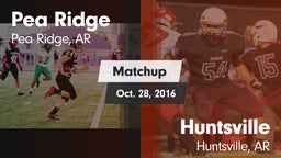 Matchup: Pea Ridge vs. Huntsville  2016