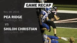 Recap: Pea Ridge  vs. Shiloh Christian  2016