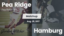 Matchup: Pea Ridge vs. Hamburg 2017