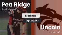 Matchup: Pea Ridge vs. Lincoln  2017