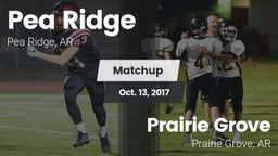 Matchup: Pea Ridge vs. Prairie Grove  2017