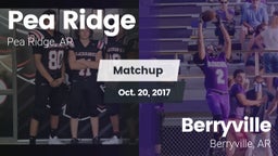 Matchup: Pea Ridge vs. Berryville  2017
