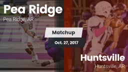 Matchup: Pea Ridge vs. Huntsville  2017