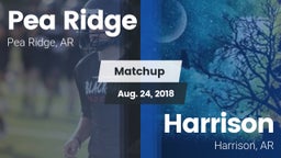 Matchup: Pea Ridge vs. Harrison  2018