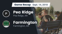 Recap: Pea Ridge  vs. Farmington  2018